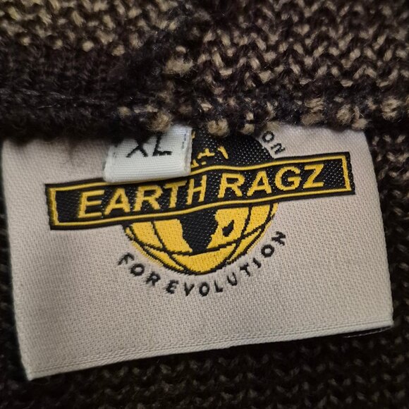 Earth Ragz Southwestern Horse Print Fuzzy Full Zip Hoodie  Size XL - Picture 10 of 14